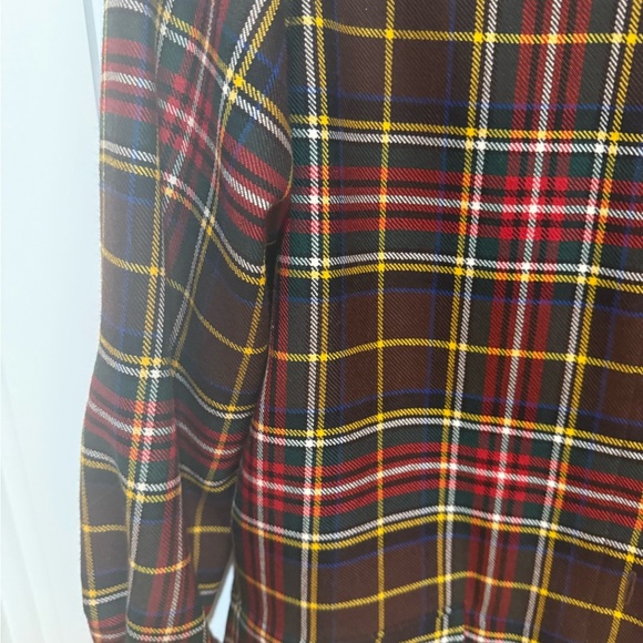 Faconnable Multicolor Plaid Wool Jacket - Picture 6 of 8